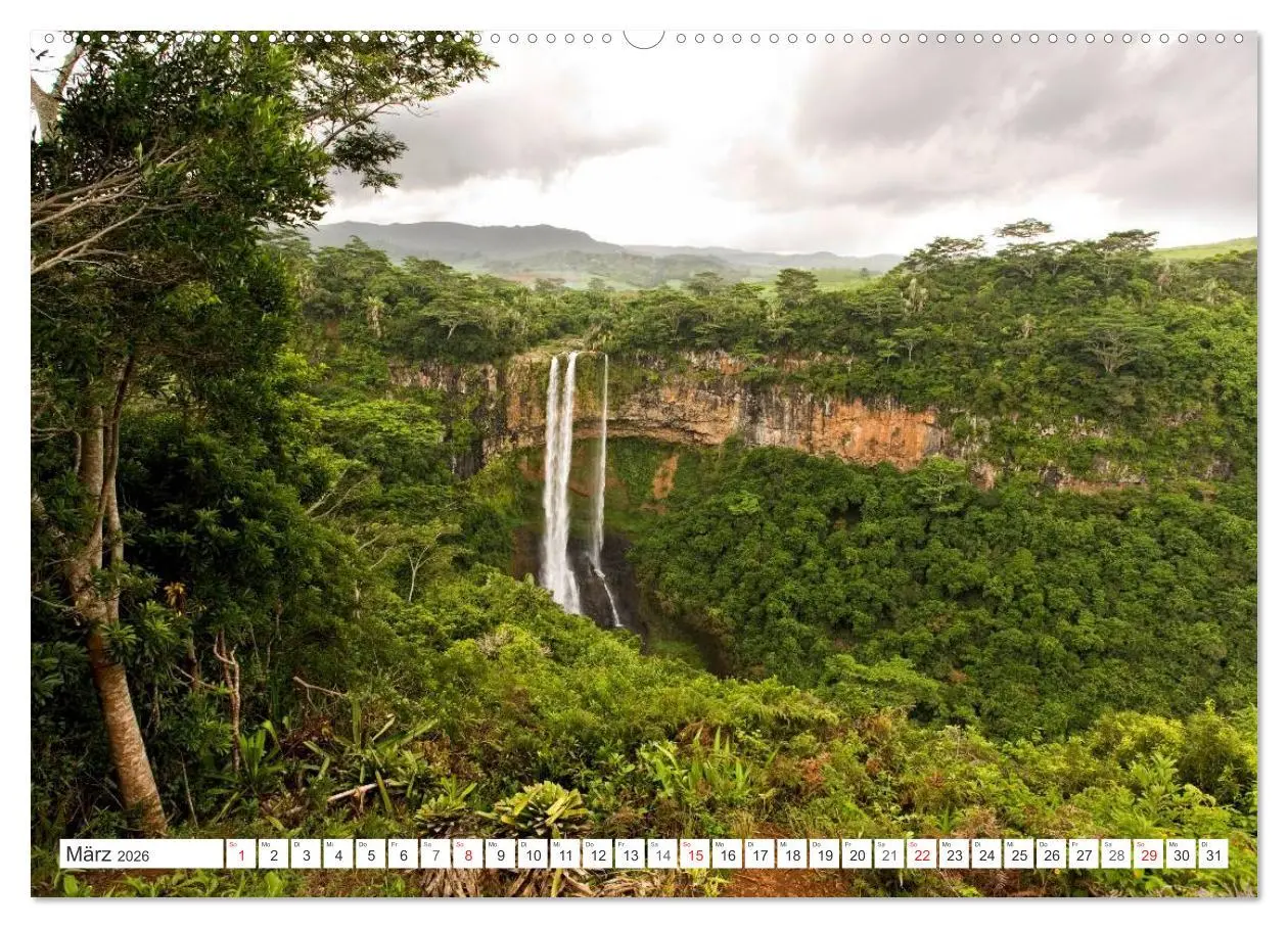 Bild: 9783516194524 | Mauritius (Wandkalender 2026 DIN A2 quer), CALVENDO Monatskalender