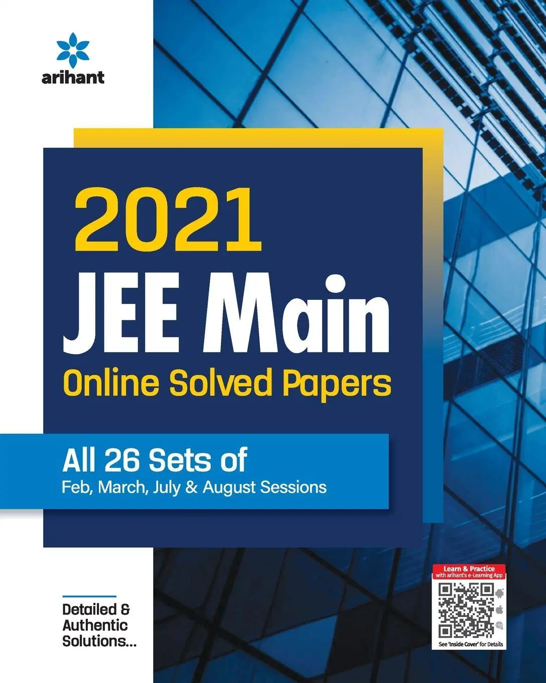 Cover: 9789327194524 | 2021 JEE Main Online Solved Papers All 26 Sets Of Feb, March, July...