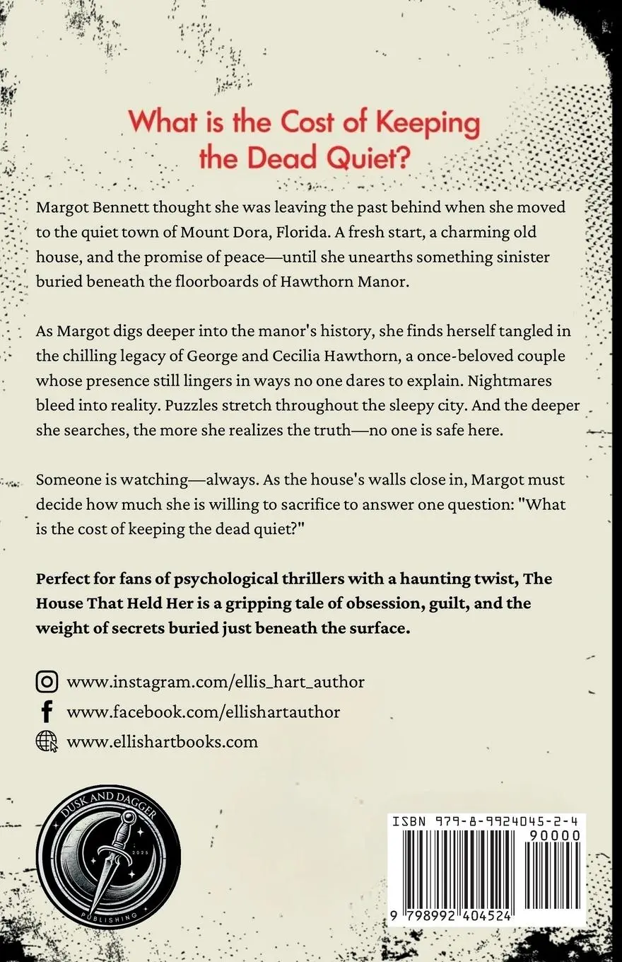 Rückseite: 9798992404524 | The House That Held Her | Ellis Hart | Taschenbuch | Englisch | 2025