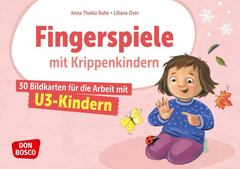 Cover: 4260694924624 | Fingerspiele mit Krippenkindern | Anna Thekla Ruhe | Box | 32 S.
