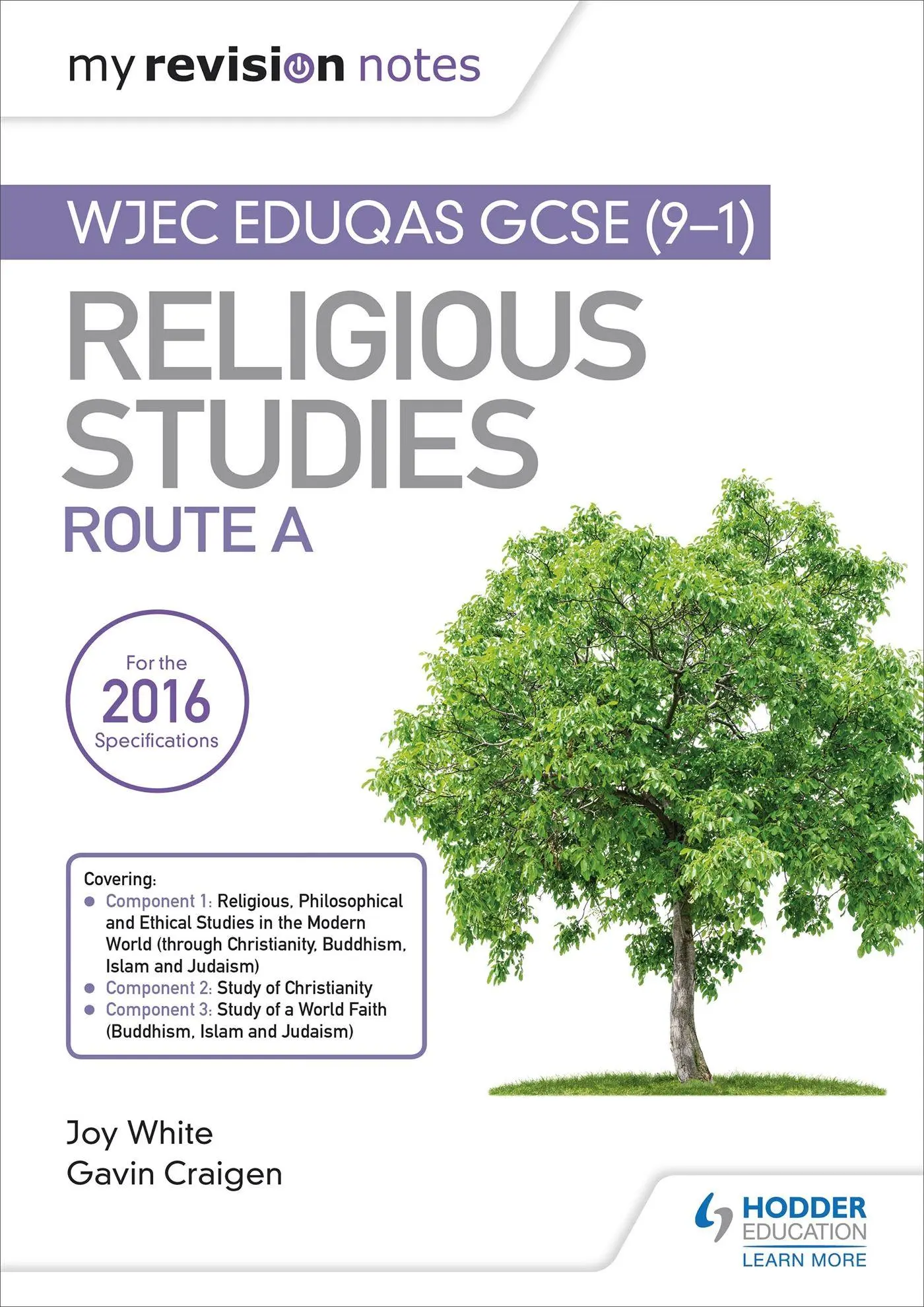 Cover: 9781510414624 | My Revision Notes WJEC Eduqas GCSE (9-1) Religious Studies Route A