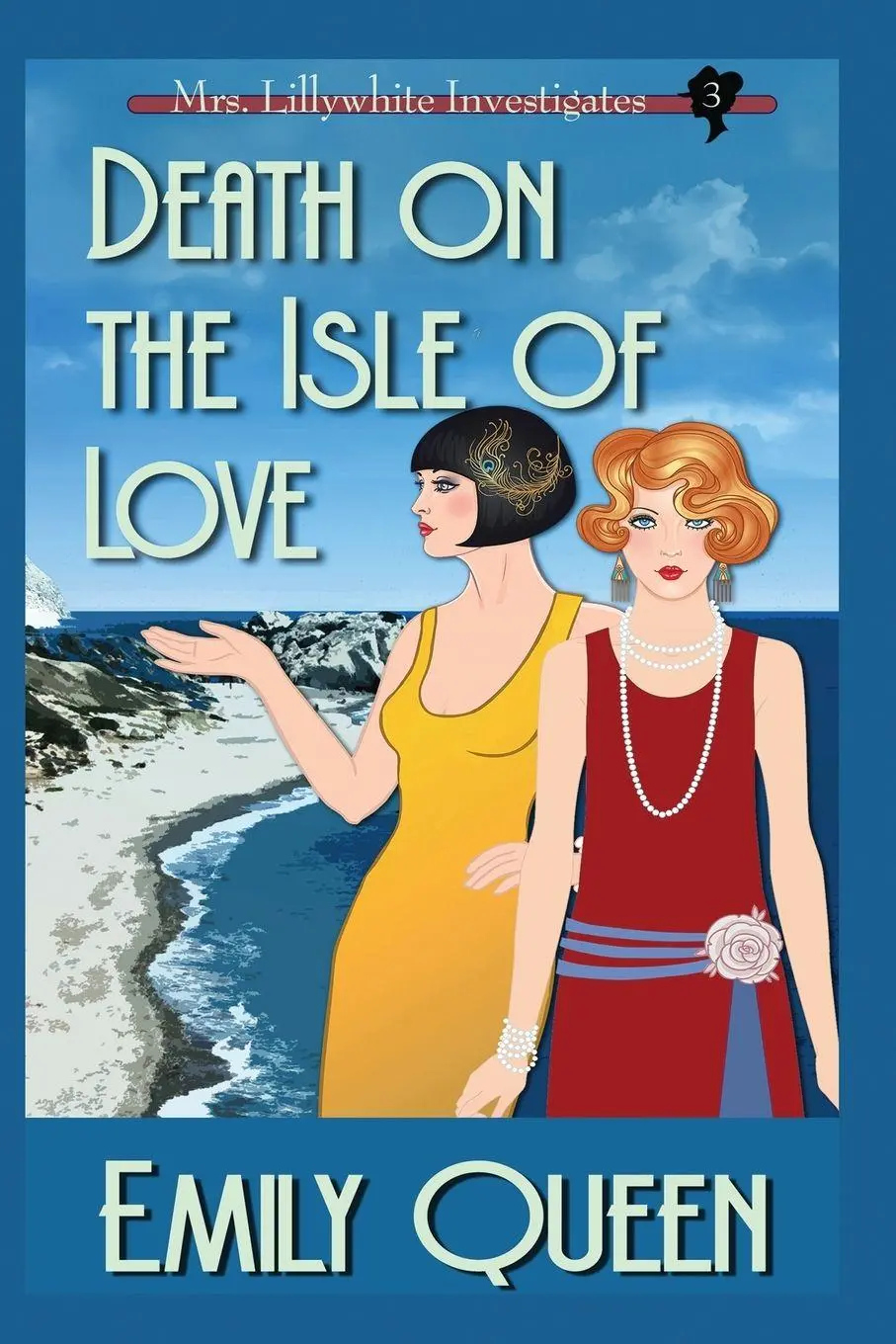 Cover: 9781953044624 | Death on the Isle of Love (Large Print) | A 1920's Murder Mystery
