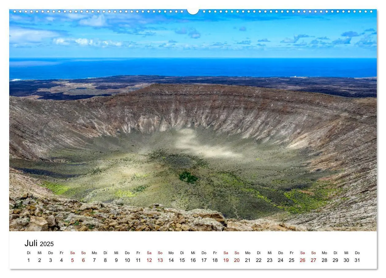 Bild: 9783435074624 | Lanzarote - Insel der spektakulären Landschaften (Wandkalender 2025...