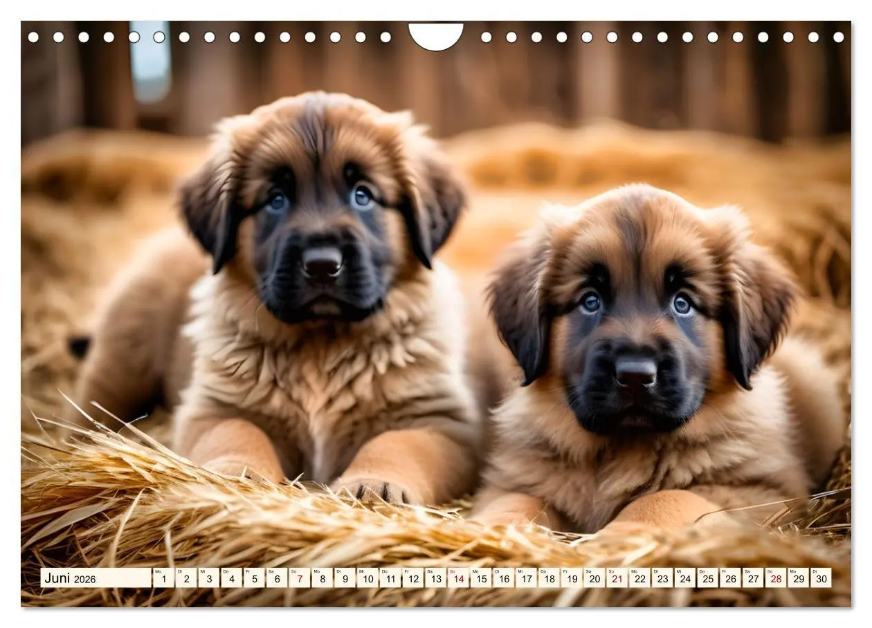 Bild: 9783457304624 | Leonberger - der zahme Löwe (Wandkalender 2026 DIN A4 quer),...