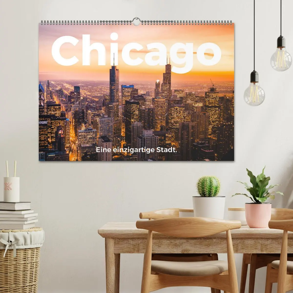 Bild: 9783457614624 | Chicago - Eine einzigartige Stadt. (Wandkalender 2026 DIN A2 quer),...