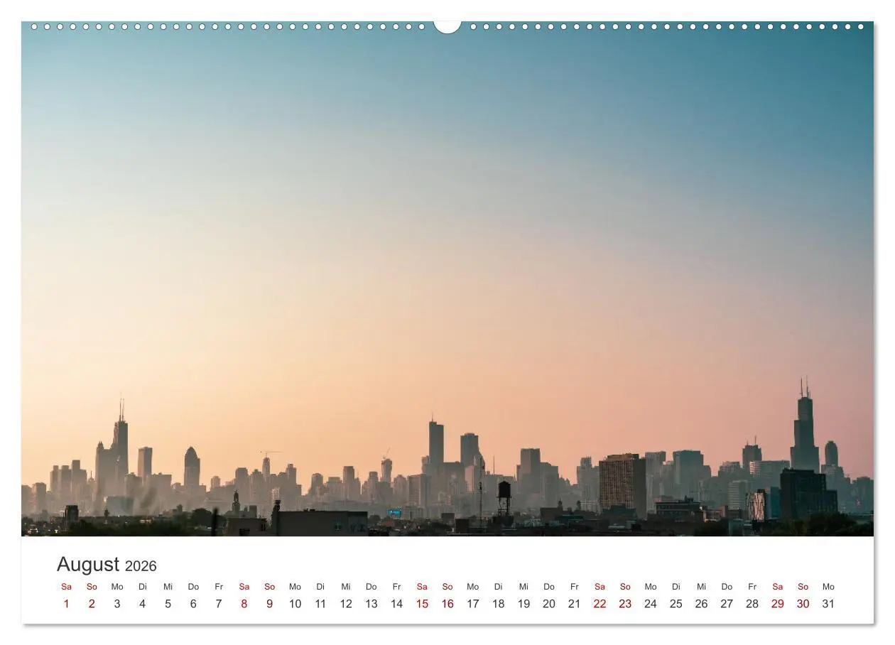 Bild: 9783457614624 | Chicago - Eine einzigartige Stadt. (Wandkalender 2026 DIN A2 quer),...
