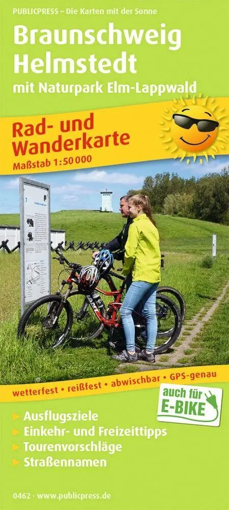 Cover: 9783747304624 | Braunschweig - Helmstedt mit Naturpark Lappwald 1:50 000 | Deutsch