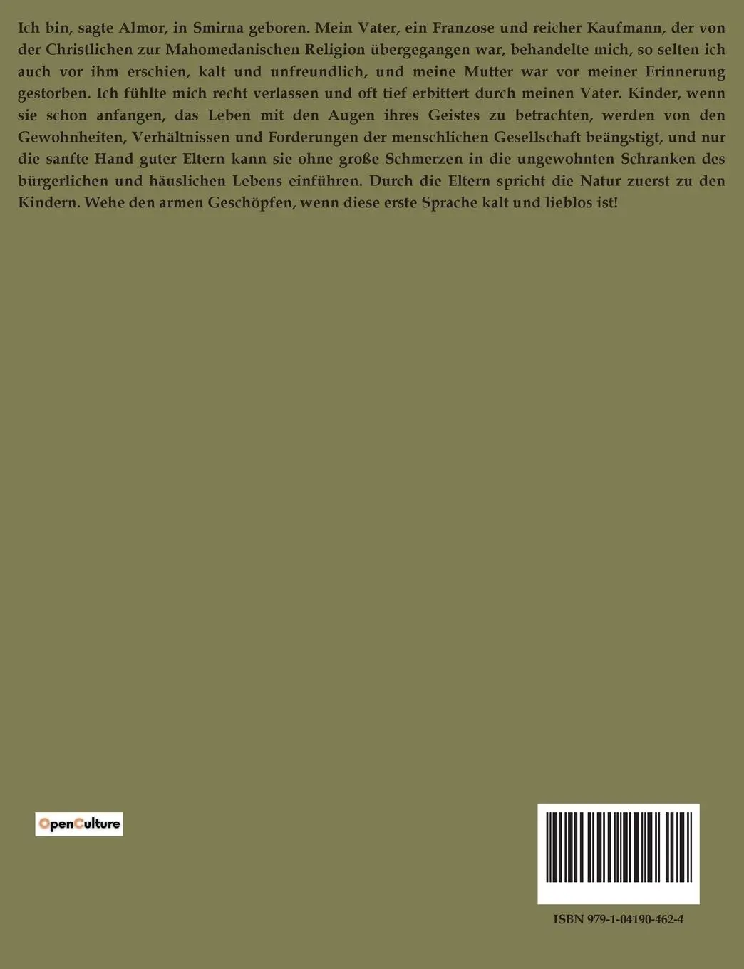 Rückseite: 9791041904624 | Geschichte eines Braminen | Karoline von Günderode | Taschenbuch