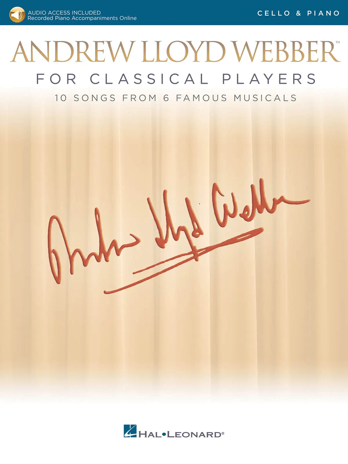 Cover: 888680744724 | Andrew Lloyd Webber for Classical Players | 10 Songs from 6 Musicals