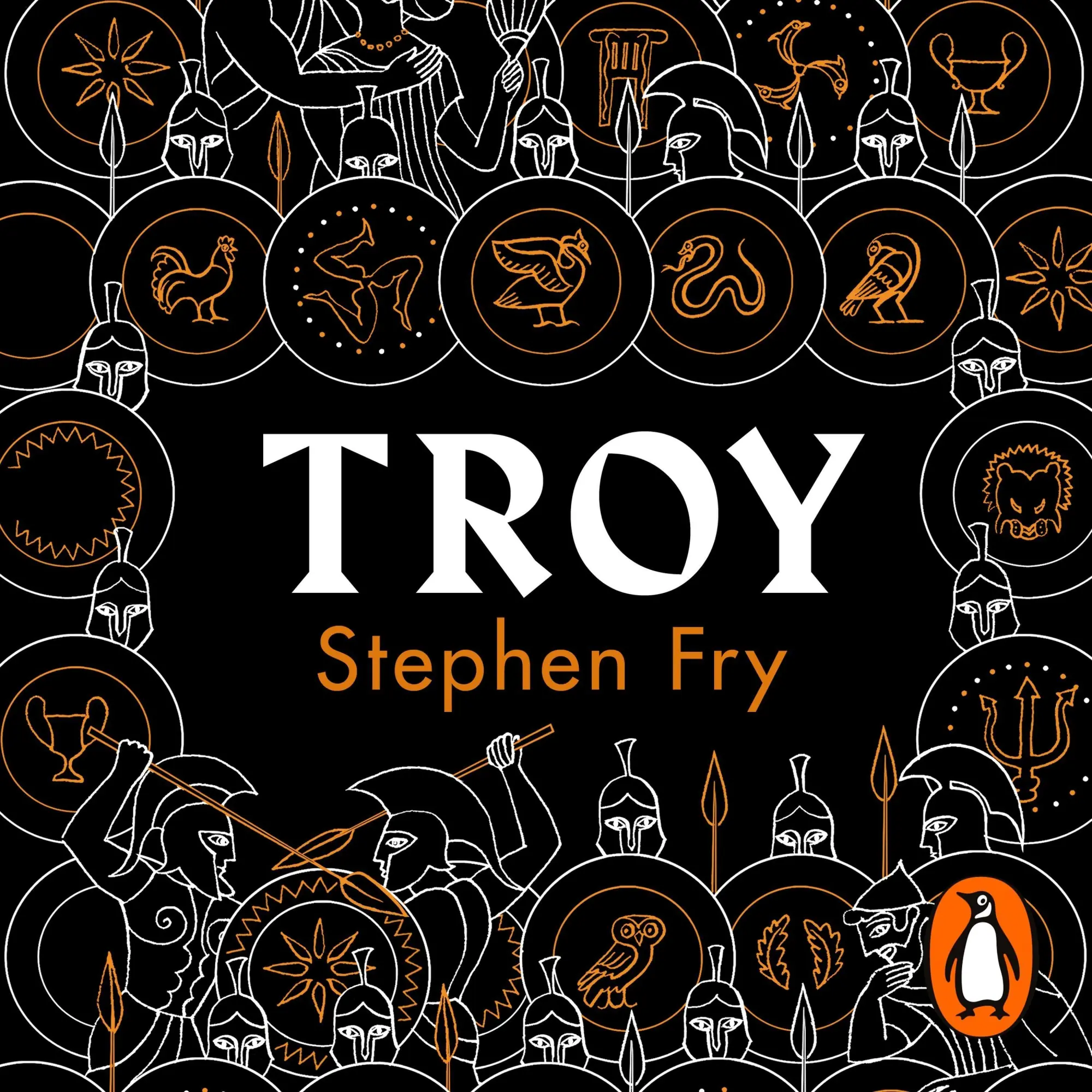 Cover: 9781405944724 | Troy | Our Greatest Story Retold | Stephen Fry | Audio-CD | 10 CDs