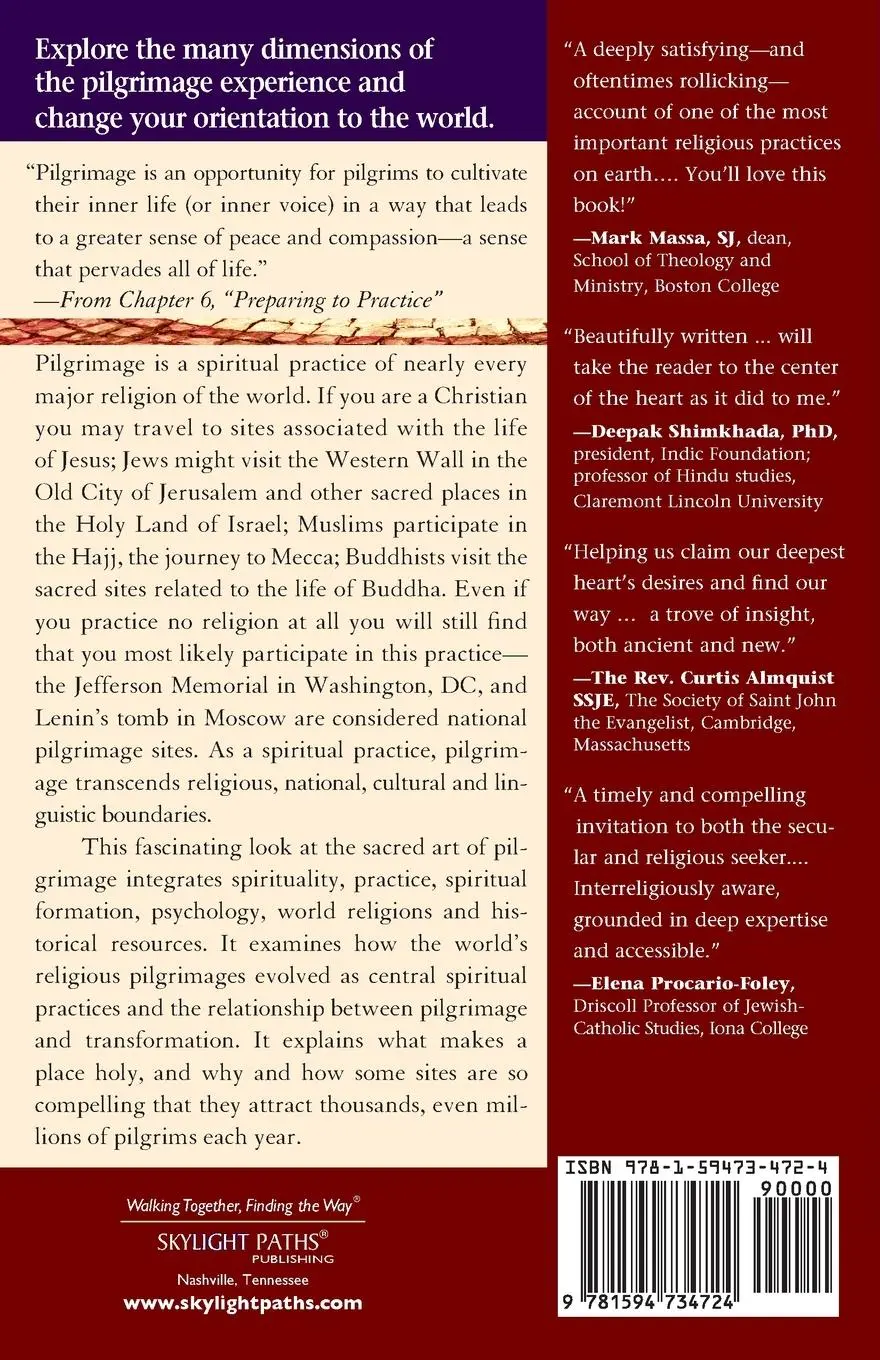Rückseite: 9781594734724 | Pilgrimage-The Sacred Art | Journey to the Center of the Heart | Buch