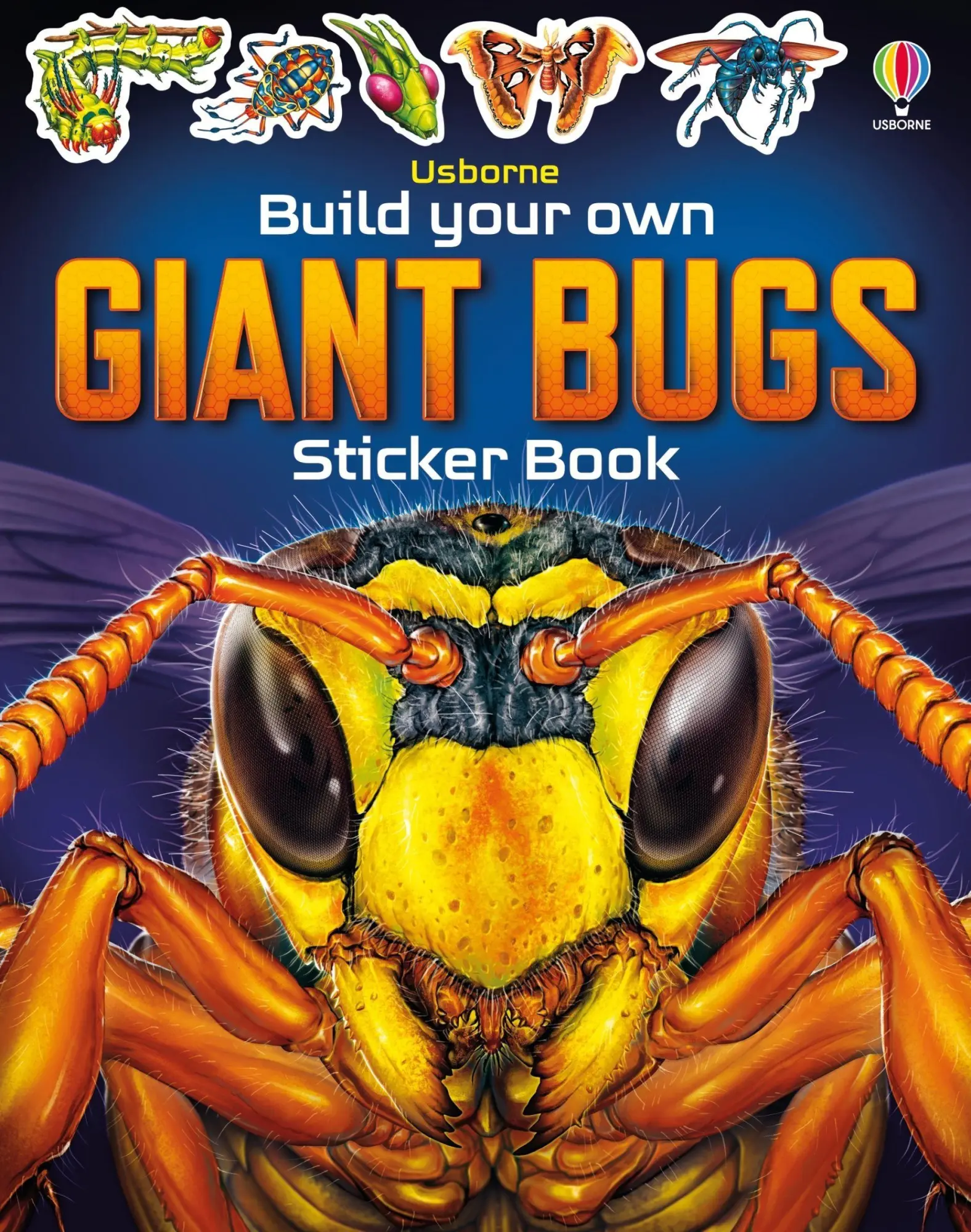 Cover: 9781805074724 | Build Your Own Giant Bugs Sticker Book | Sam Smith | Taschenbuch