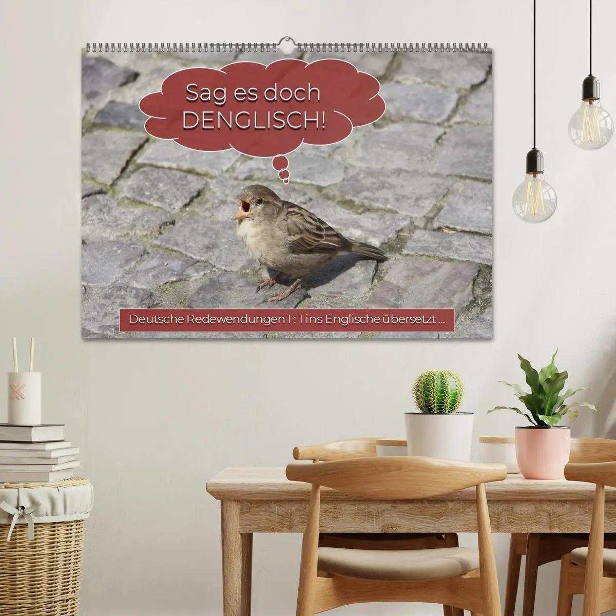Bild: 9783457914724 | Sag es doch DENGLISCH (Wandkalender 2026 DIN A2 quer), CALVENDO...