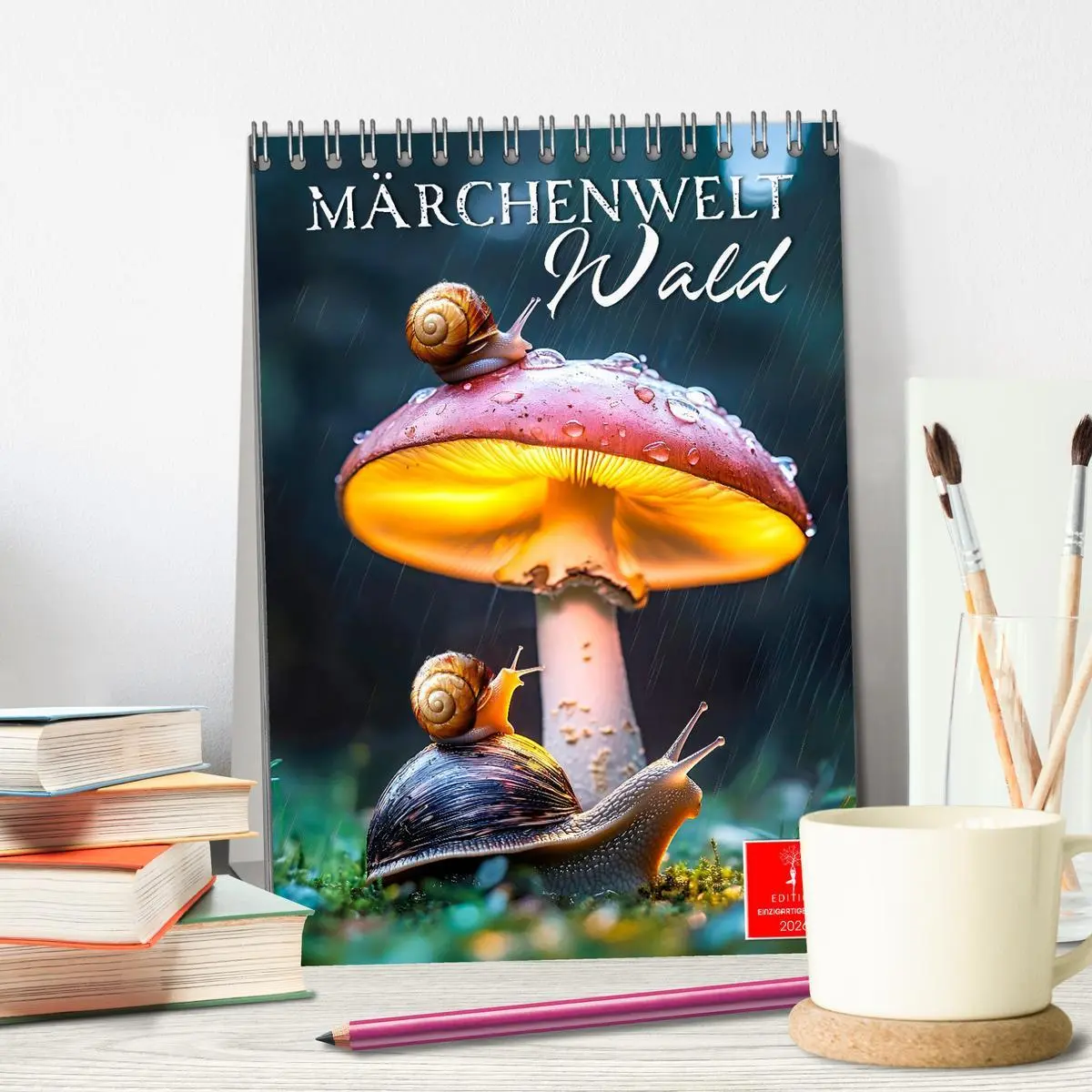 Bild: 9783516244724 | Märchenwelt Wald (Tischkalender 2026 DIN A5 hoch), CALVENDO...
