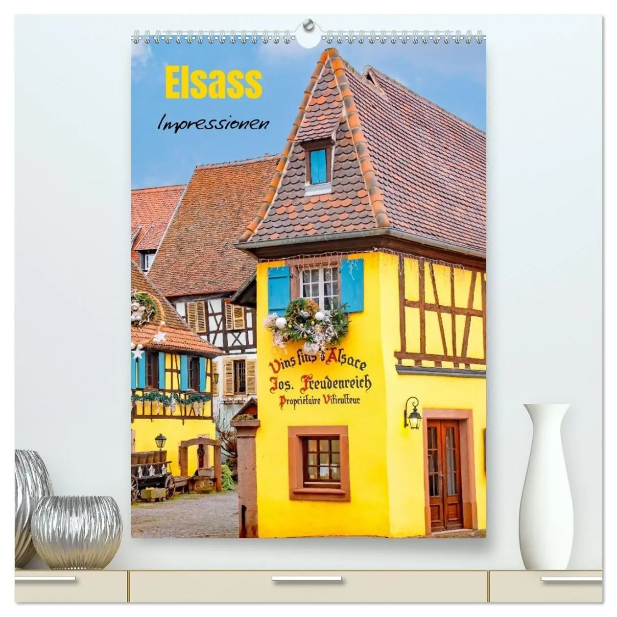 Cover: 9783569264724 | Elsass - Impressionen (hochwertiger Premium Wandkalender 2027 DIN...