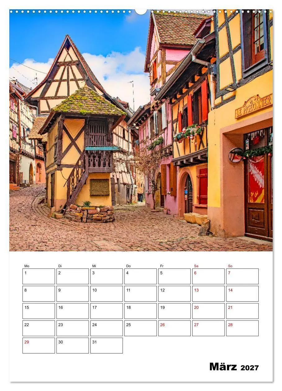 Bild: 9783569264724 | Elsass - Impressionen (hochwertiger Premium Wandkalender 2027 DIN...
