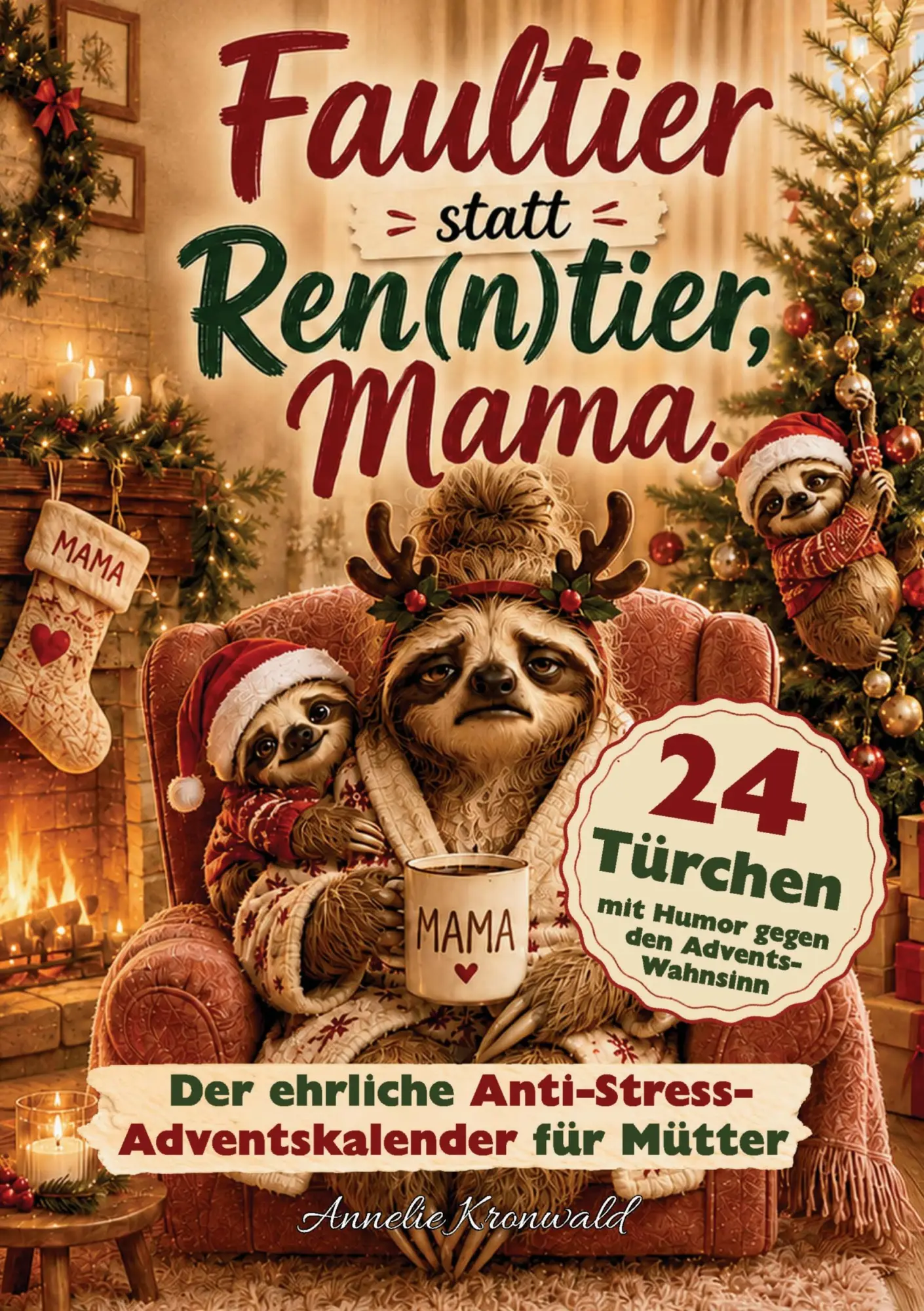 Cover: 9783950624724 | Faultier statt Ren(n)tier, Mama - Der ehrliche...