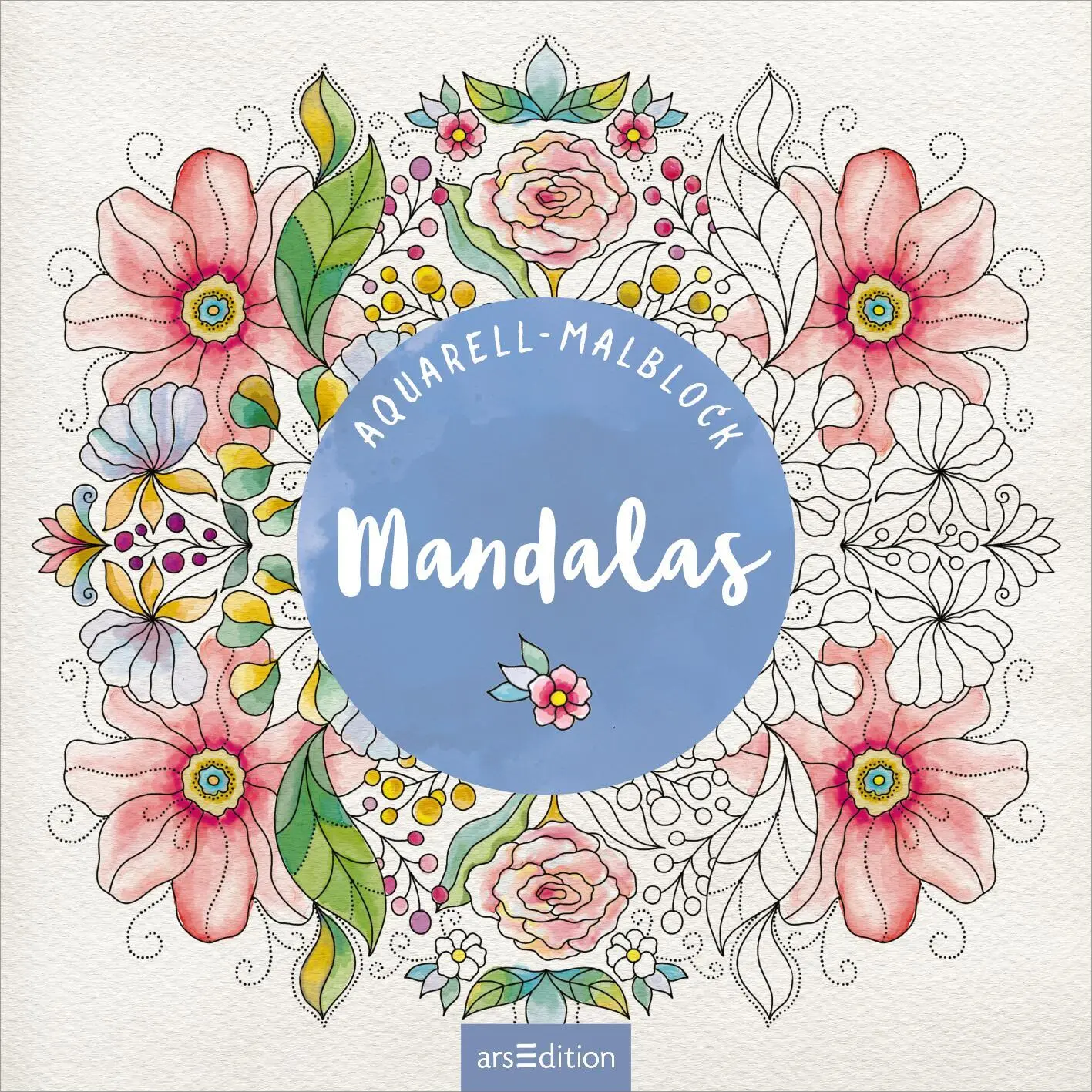 Bild: 4014489134824 | Aquarell-Malblock - Mandalas | Marielle Enders | Taschenbuch | 48 S.