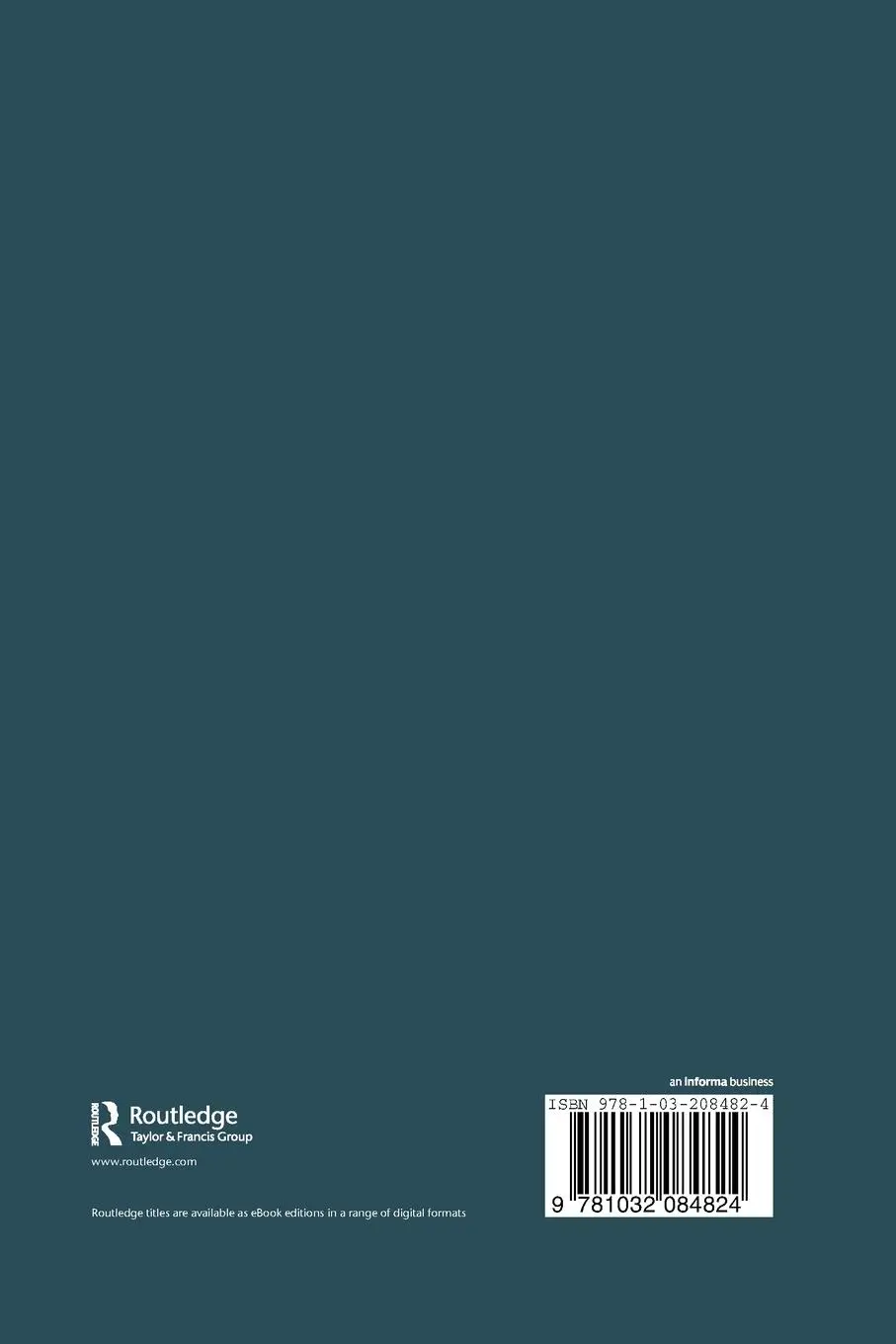 Rückseite: 9781032084824 | Ecofictions, Ecorealities, and Slow Violence in Latin America and...