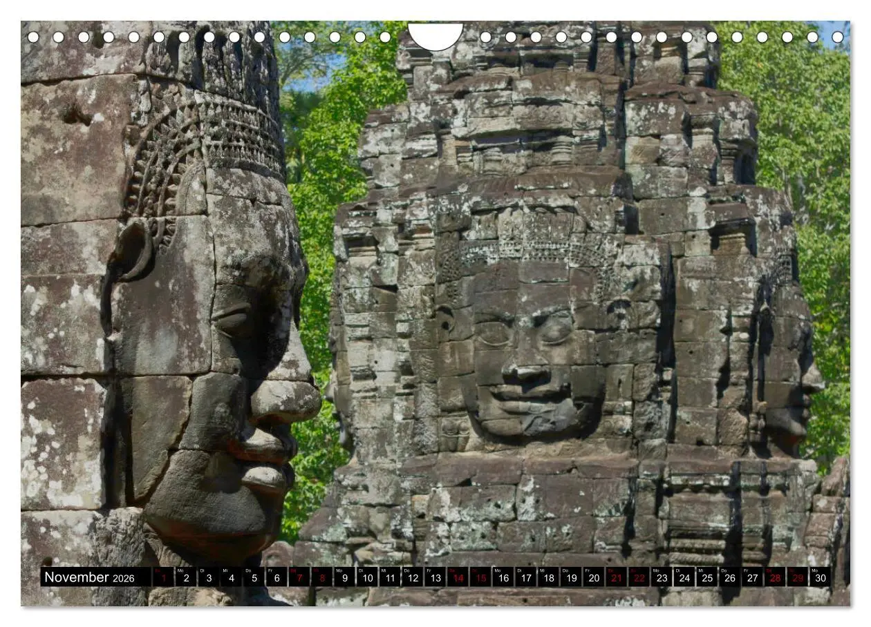 Bild: 9783457694824 | Angkor - Mythos im Reich der Khmer (Wandkalender 2026 DIN A4 quer),...