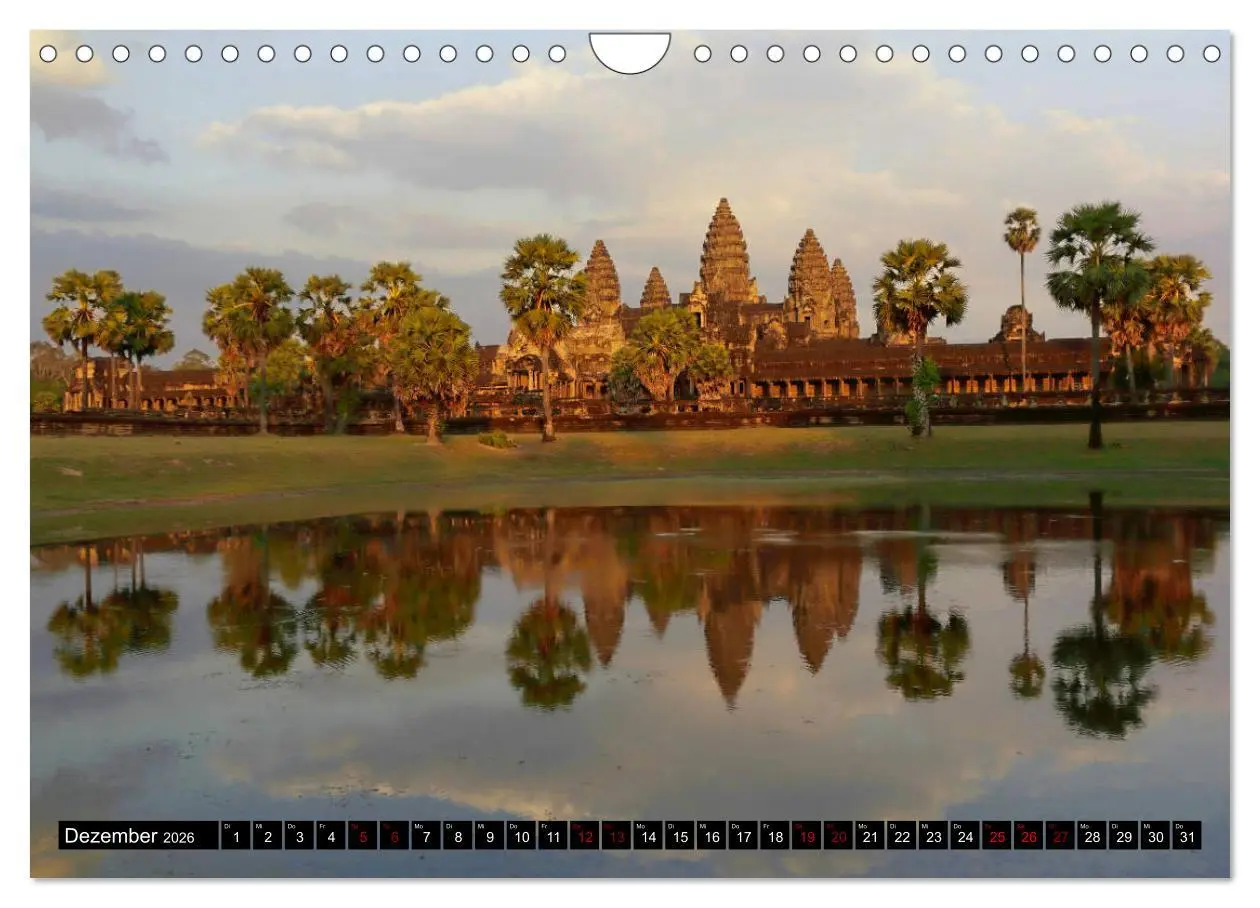 Bild: 9783457694824 | Angkor - Mythos im Reich der Khmer (Wandkalender 2026 DIN A4 quer),...