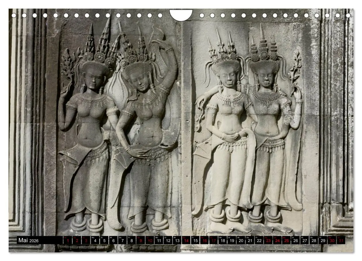 Bild: 9783457694824 | Angkor - Mythos im Reich der Khmer (Wandkalender 2026 DIN A4 quer),...