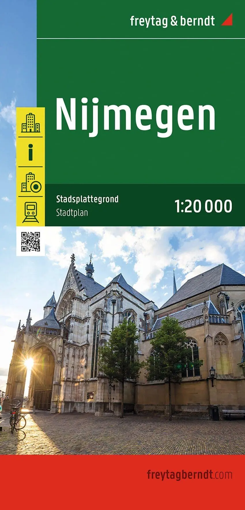 Cover: 9783707924824 | freytag &amp; berndt Stadtplan Nijmegen 1:20.000 | Freytag &amp; Berndt | 2025