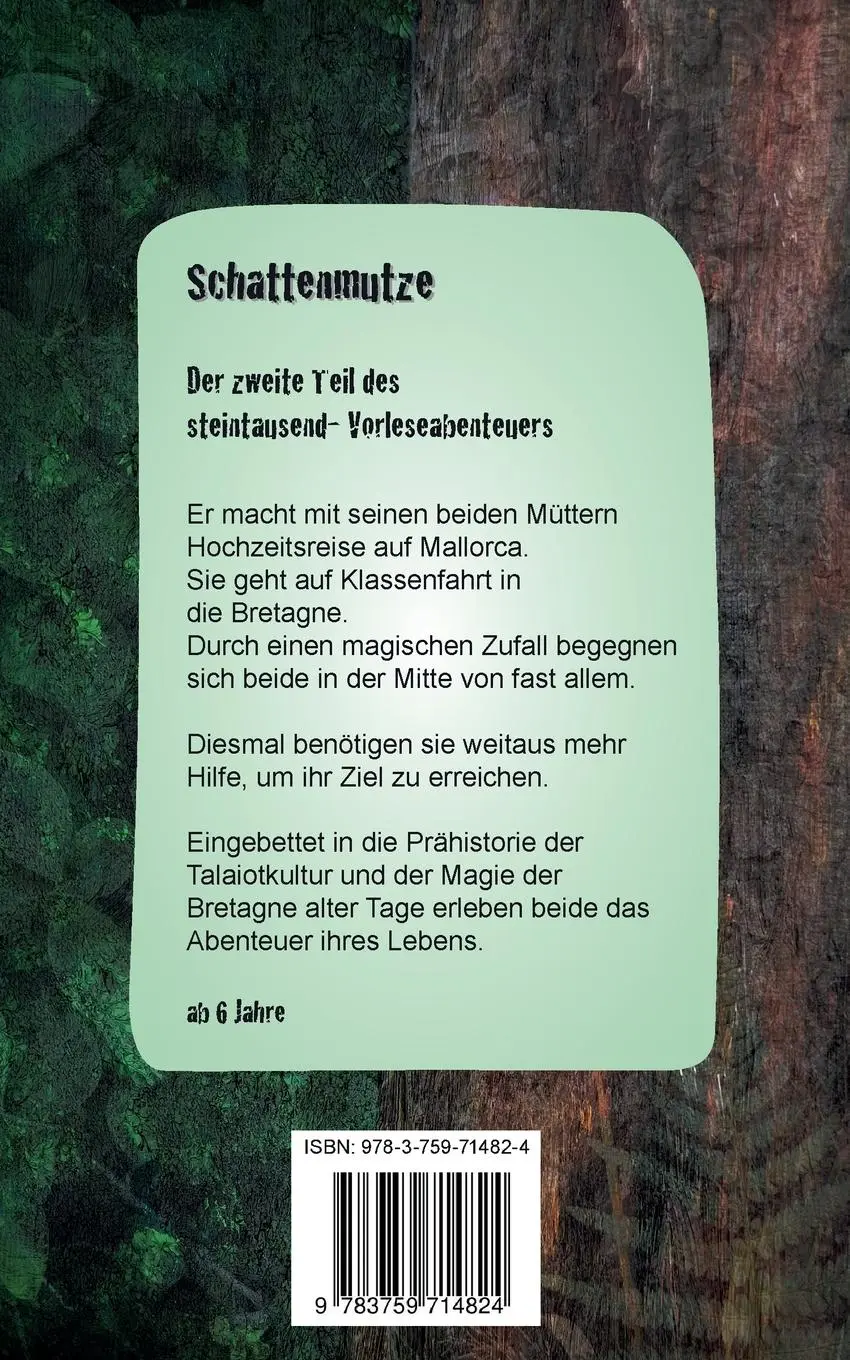 Rückseite: 9783759714824 | Schattenmutze | Stefanie Niemeier | Taschenbuch | 104 S. | Deutsch