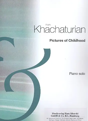 Cover: 9790060034824 | Picture Of Childhood | Aram Il'yich Khachaturian | Buch