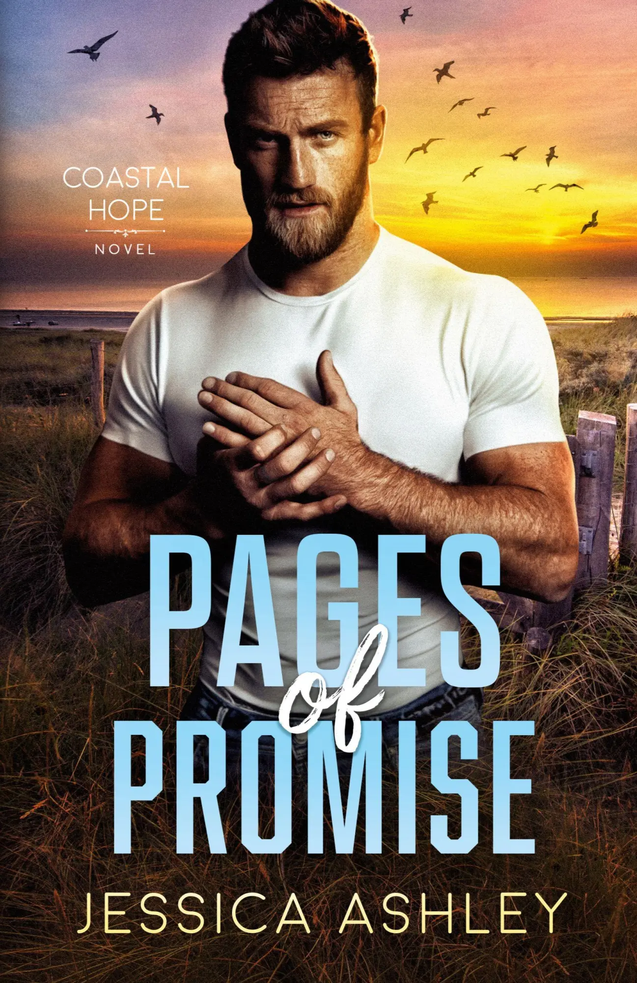 Cover: 9781957524924 | Pages of Promise | A Christian Romantic Suspense | Jessica Ashley