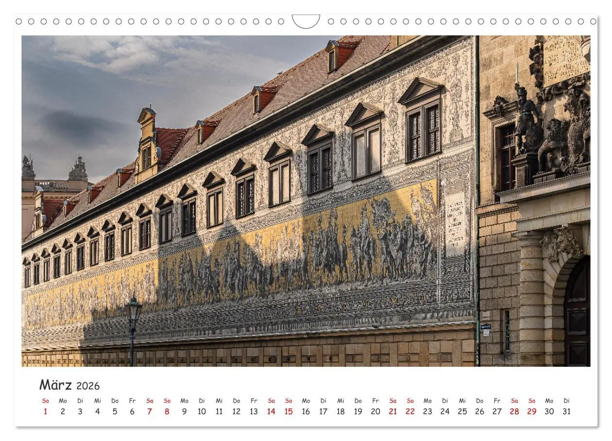 Bild: 9783457514924 | Dresdens barocke Altstadt (Wandkalender 2026 DIN A3 quer), CALVENDO...