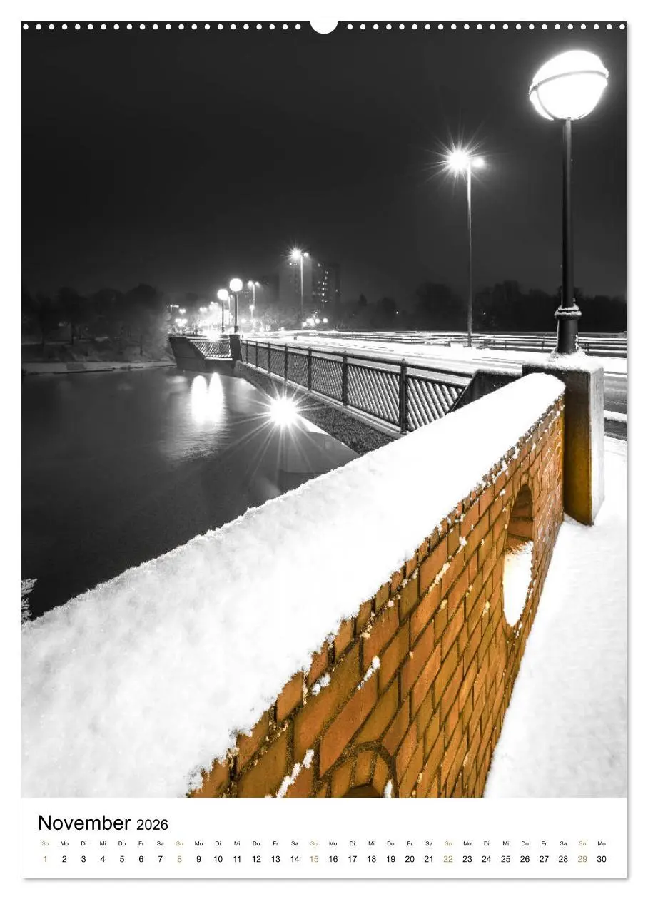 Bild: 9783516394924 | Münster - erstrahlt bei Nacht (hochwertiger Premium Wandkalender...