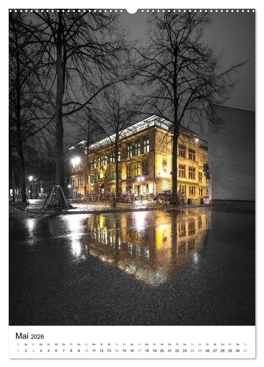 Bild: 9783516394924 | Münster - erstrahlt bei Nacht (hochwertiger Premium Wandkalender...