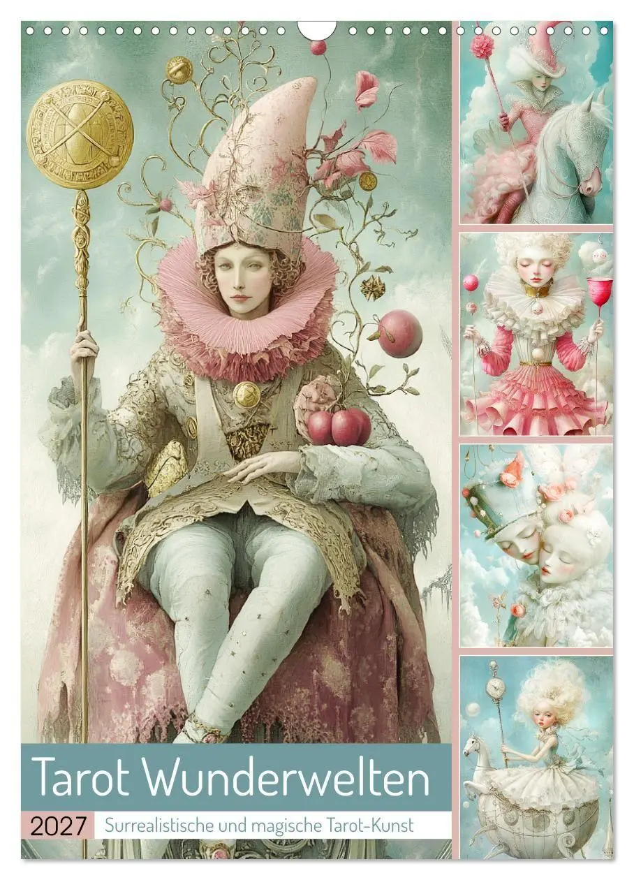 Cover: 9783516774924 | Tarot Wunderwelten. Surrealistische und magische Tarot-Kunst...
