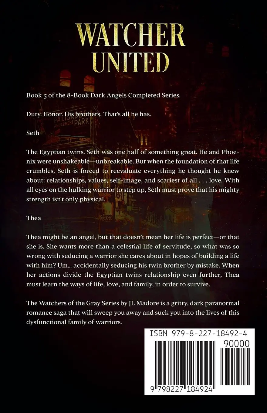 Rückseite: 9798227184924 | Watcher United | Jl Madore | Taschenbuch | Englisch | 2019 | JL Madore