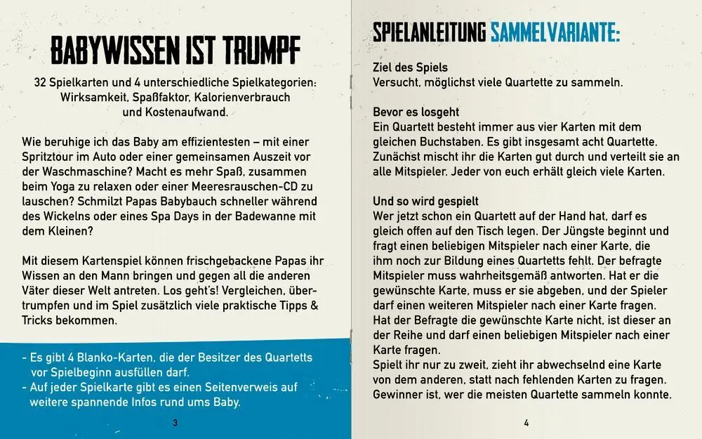 Bild: 4050003725024 | Schachtelspiel - Papa-Quartett | Stell dich der Herausforderung!
