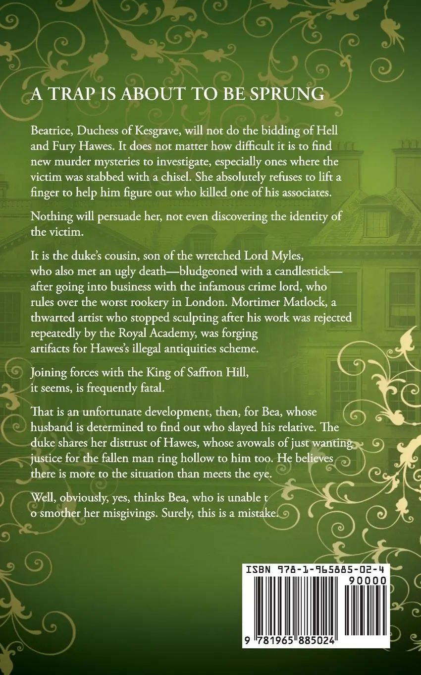 Rückseite: 9781965885024 | A Pernicious Fabrication | A Regency Cozy | Lynn Messina | Taschenbuch
