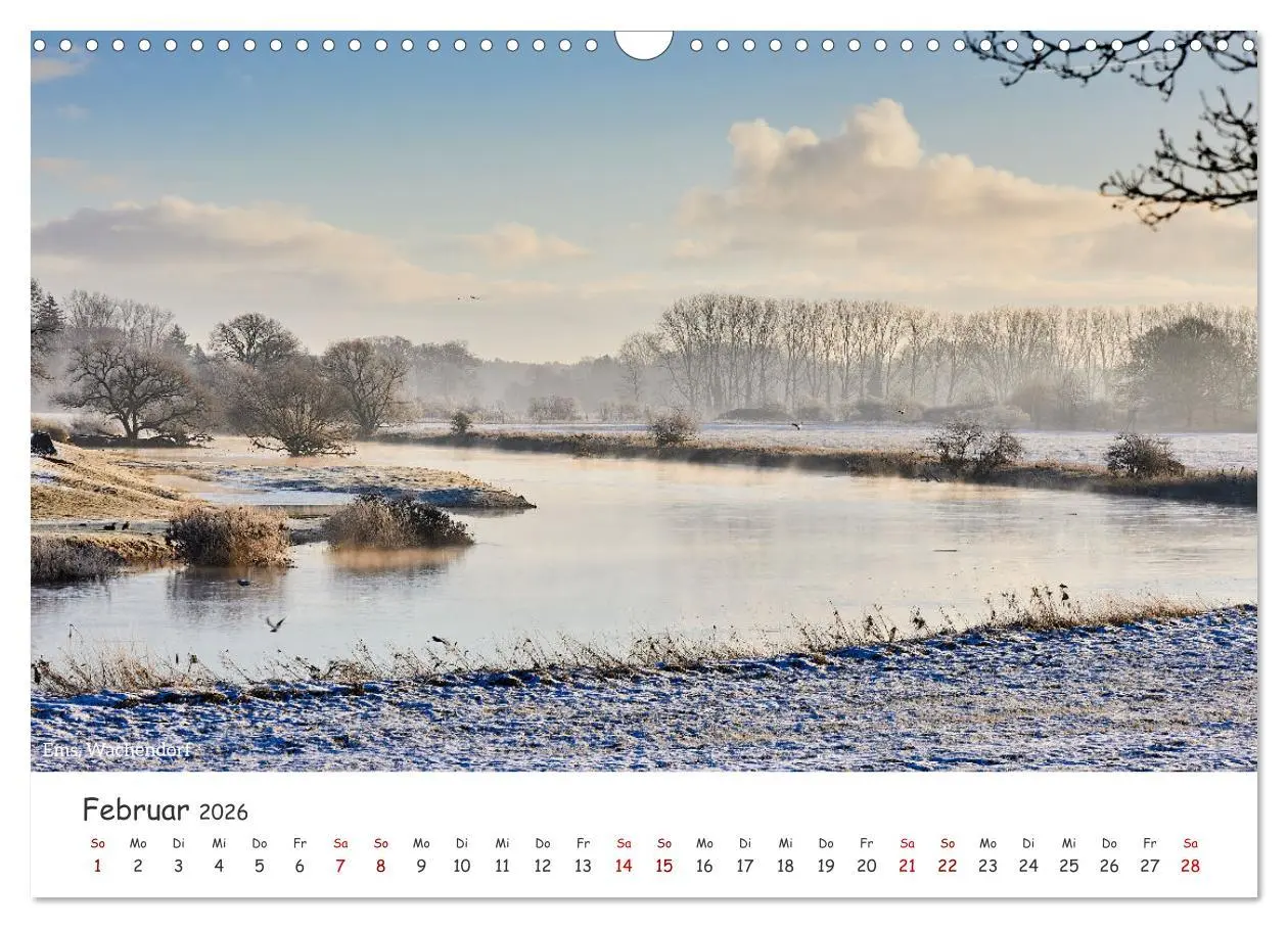 Bild: 9783457335024 | Emsland Impressionen (Wandkalender 2026 DIN A3 quer), CALVENDO...