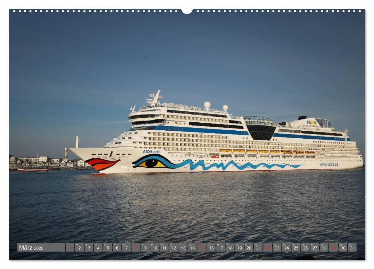 Bild: 9783516045024 | Kreuzfahrt Warnemünde (hochwertiger Premium Wandkalender 2026 DIN...