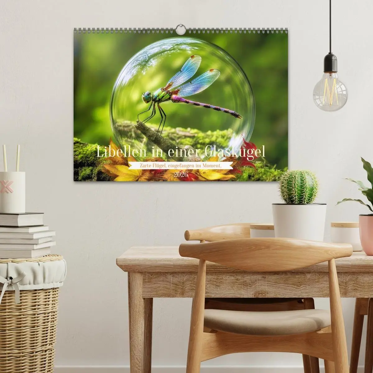 Bild: 9783516665024 | Libellen in einer Glaskugel (Wandkalender 2026 DIN A3 quer),...