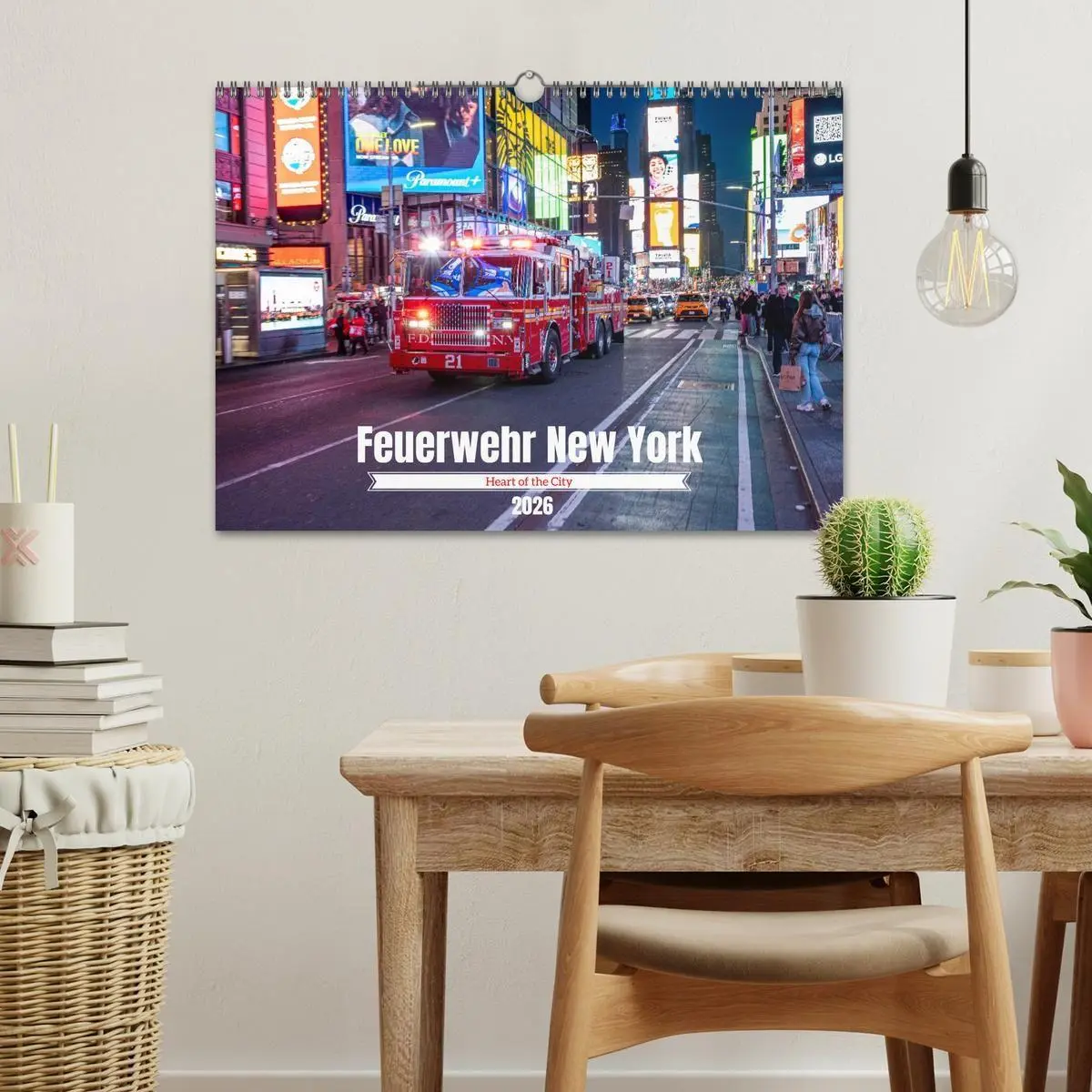Bild: 9783516735024 | Feuerwehr New York - Heart of the City (Wandkalender 2026 DIN A3...