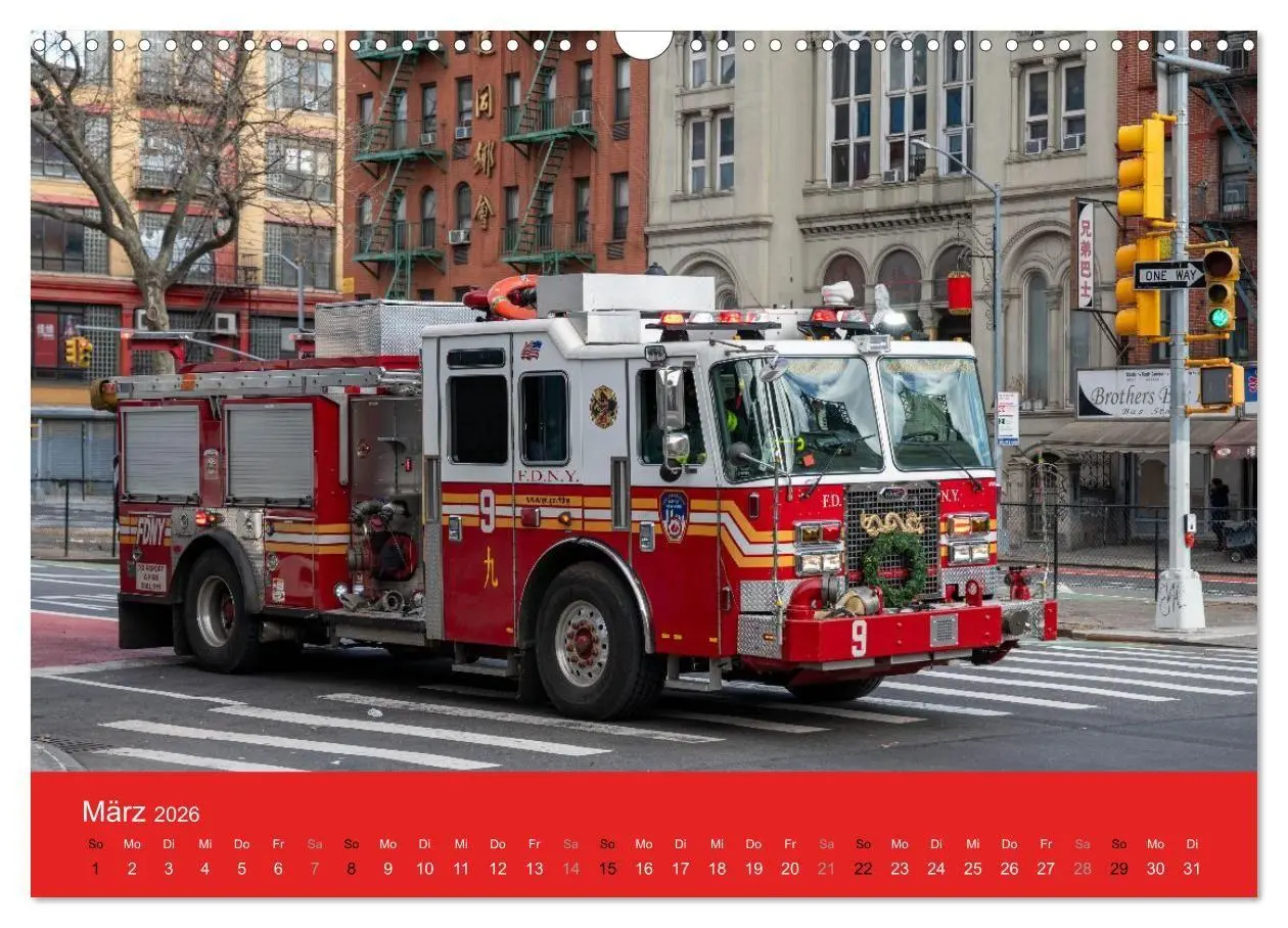 Bild: 9783516735024 | Feuerwehr New York - Heart of the City (Wandkalender 2026 DIN A3...