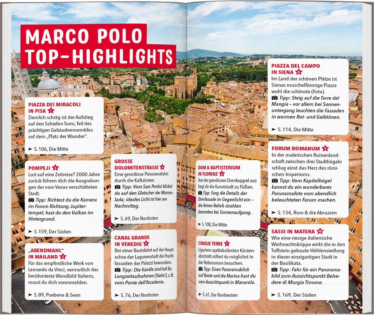 Bild: 9783829745024 | MARCO POLO Reiseführer Italien | Bettina Dürr (u. a.) | Taschenbuch