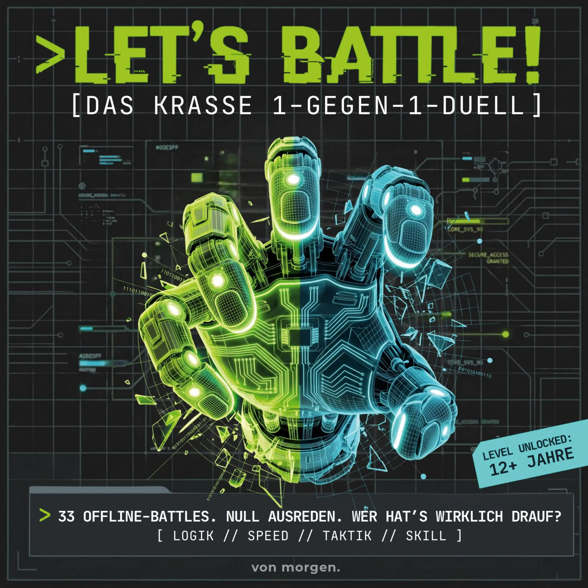 Cover: 9783912975024 | LET'S BATTLE! Das krasse 1-gegen-1-Duell | von Morgen. | Taschenbuch