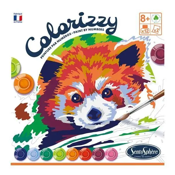 Bild: 3373910045124 | Sentosphere Colorizzy Roter Panda und Shiba | Deutsch | 2024