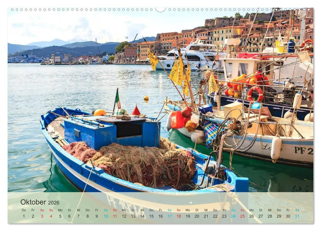 Bild: 9783457945124 | Elba - die Insel im Mittelmeer (Wandkalender 2026 DIN A2 quer),...