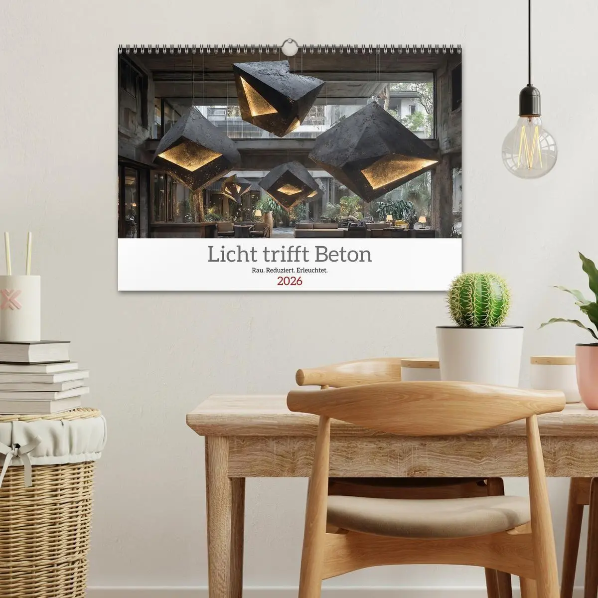 Bild: 9783516655124 | Licht trifft Beton (Wandkalender 2026 DIN A3 quer), CALVENDO...
