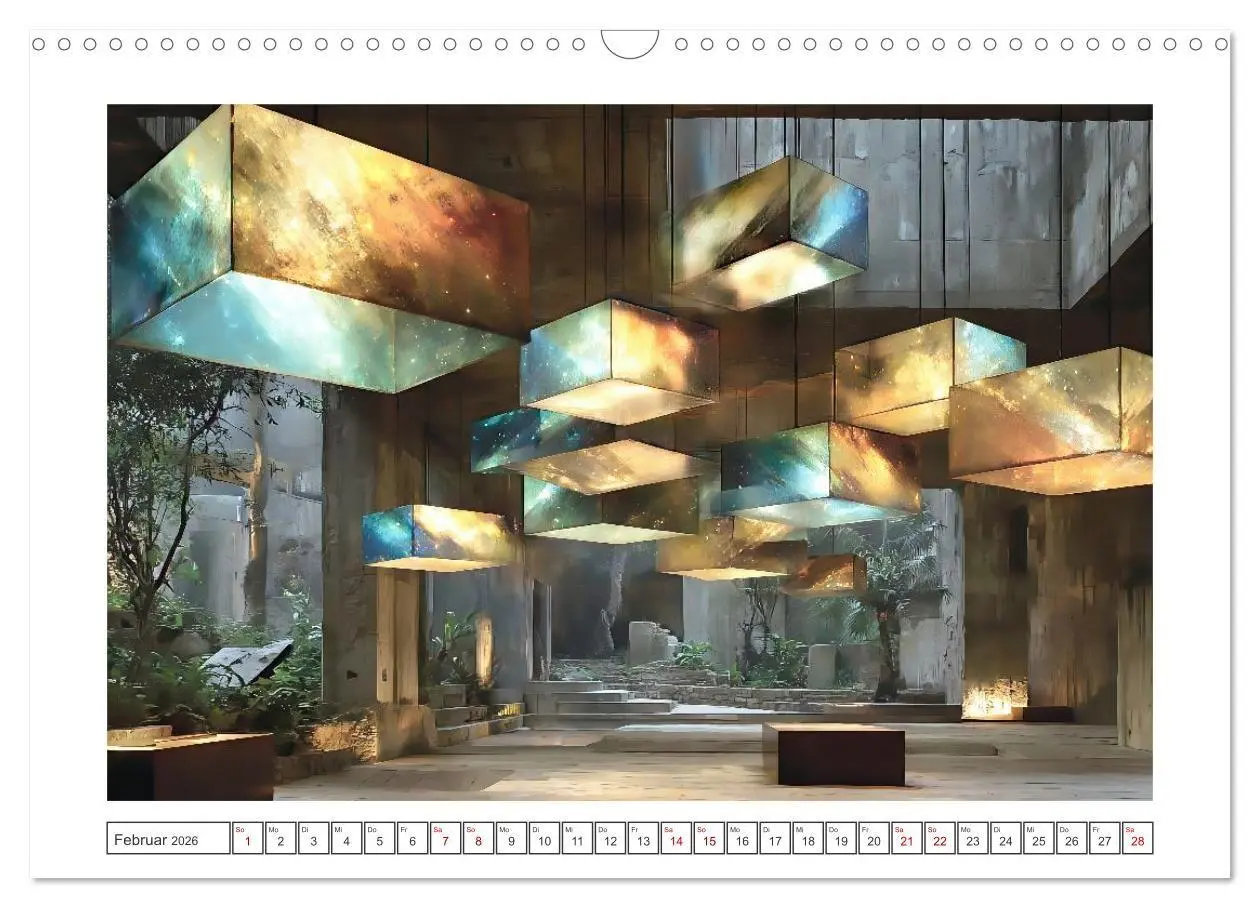 Bild: 9783516655124 | Licht trifft Beton (Wandkalender 2026 DIN A3 quer), CALVENDO...