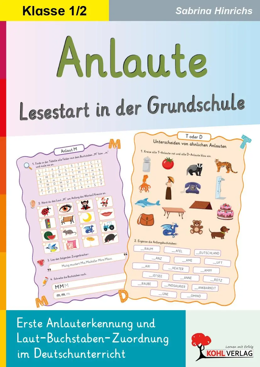 Cover: 9783692575124 | Anlaute / Lesestart in der Grundschule | Sabrina Hinrichs | Buch