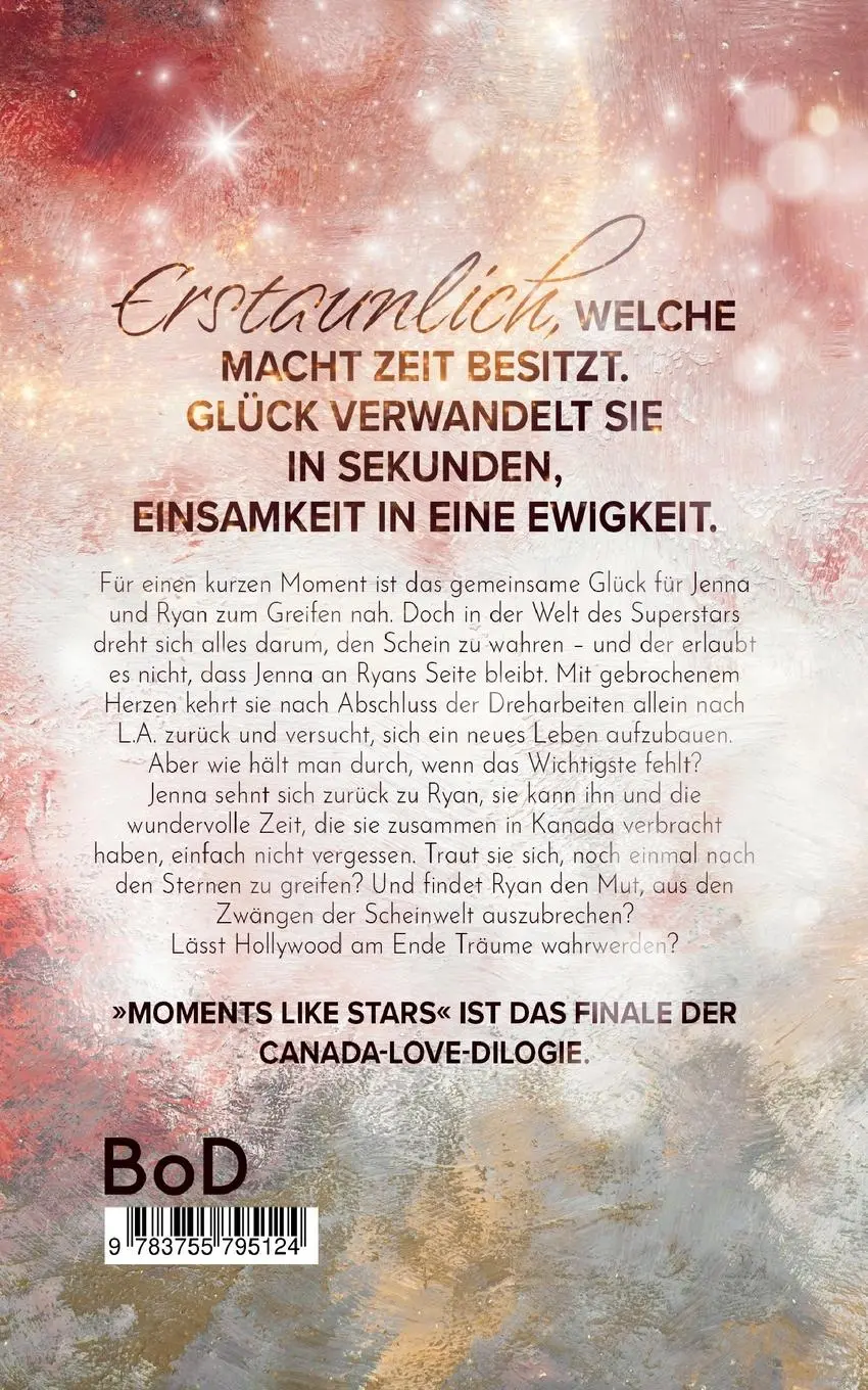 Rückseite: 9783755795124 | Moments like Stars | Mila Marten | Taschenbuch | 352 S. | Deutsch